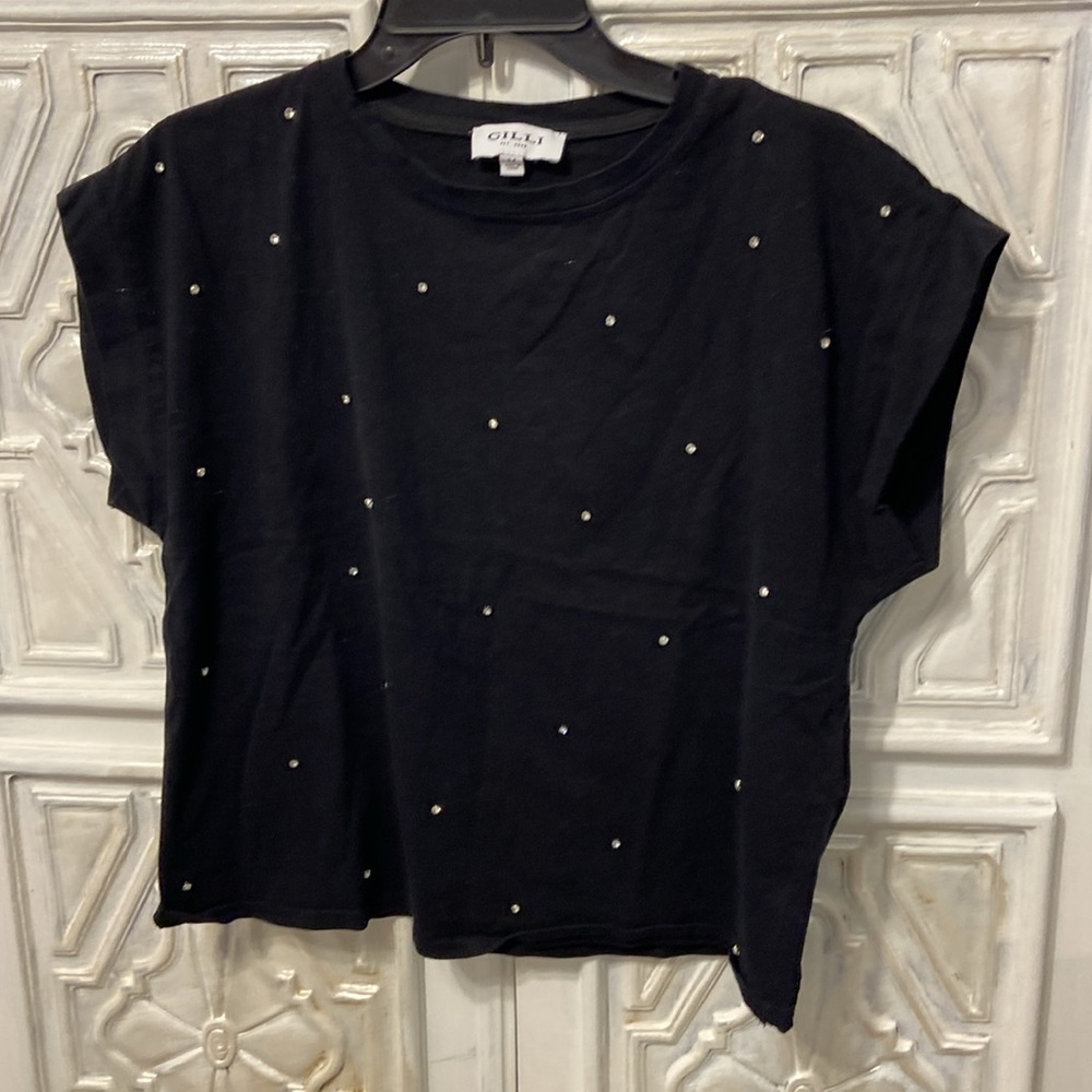 Rhinestone crop top - Picture 6 of 7